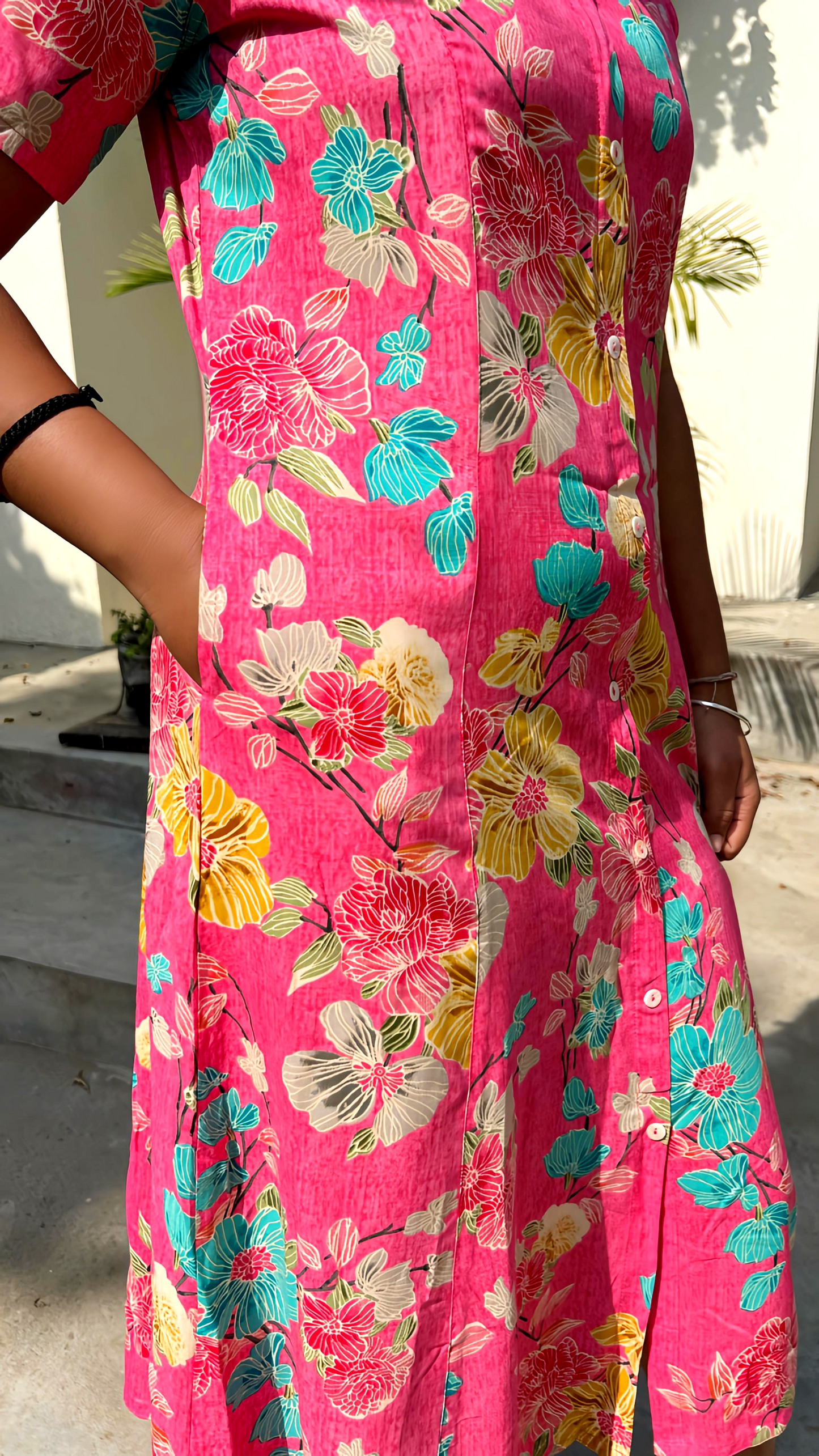 Beautiful Frock With Pockets HOA037