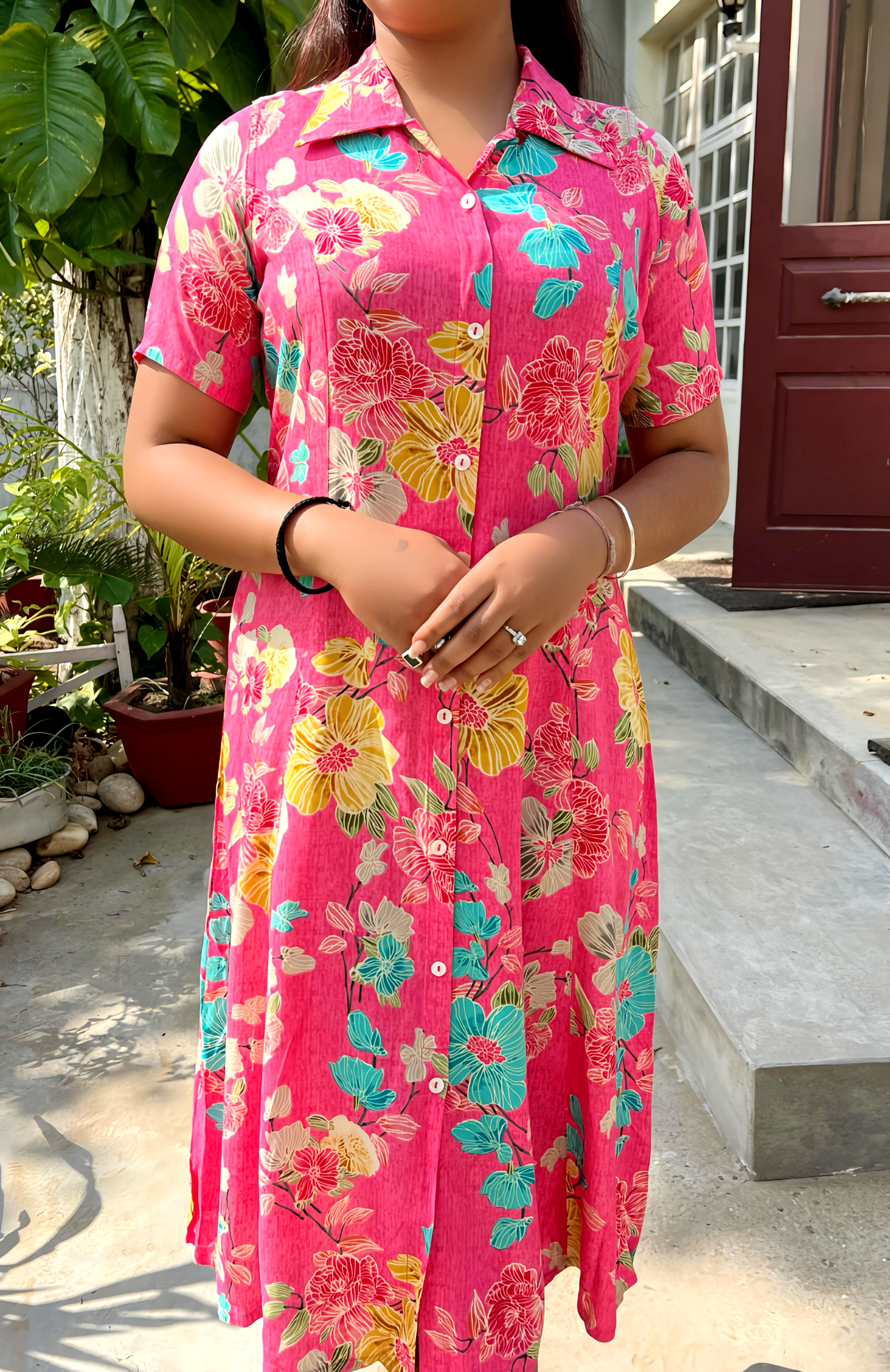 Beautiful Frock With Pockets HOA037