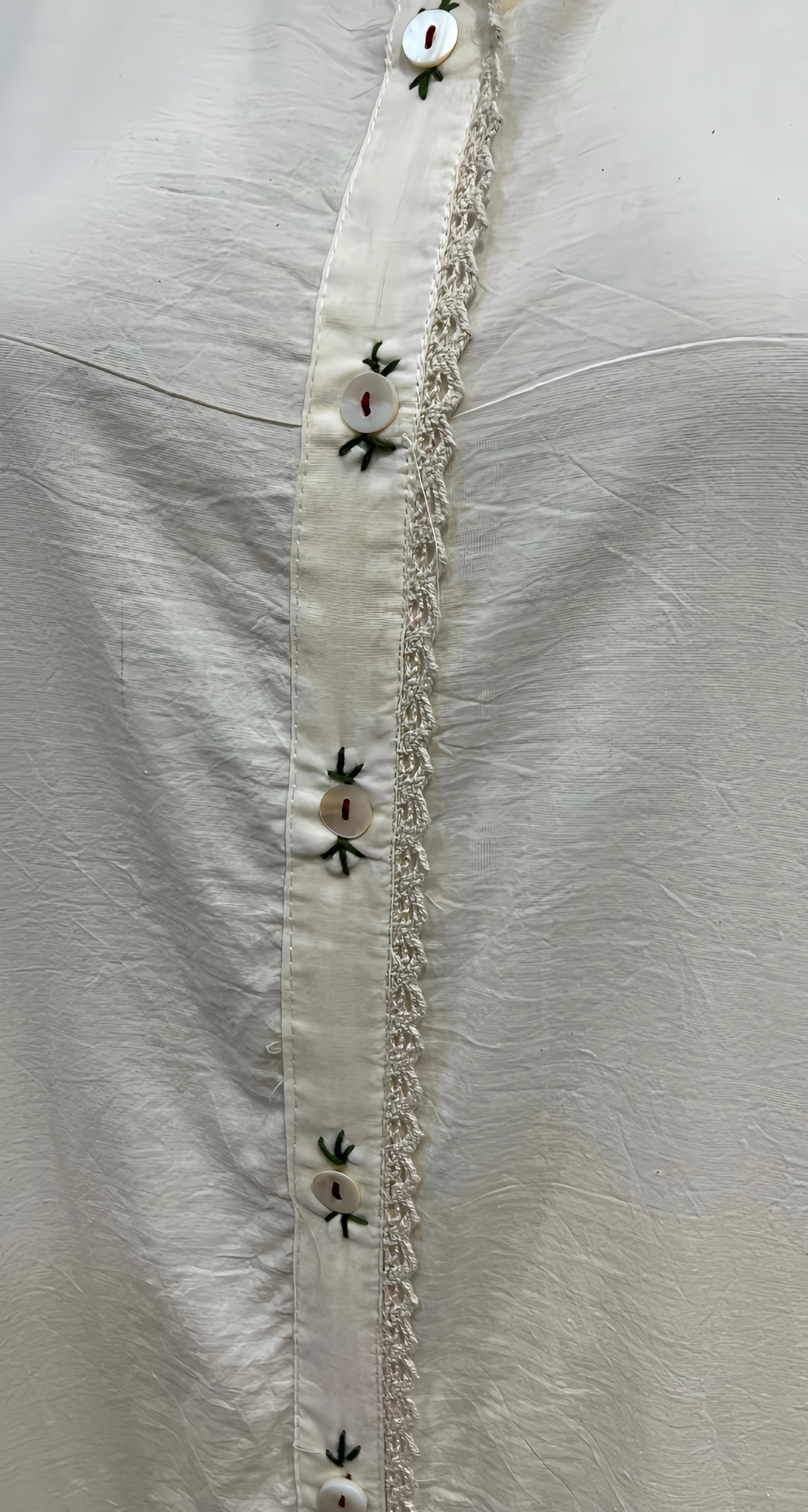 LUXURY WHITE EMBROIDERY KURTA PANTS HOA0160