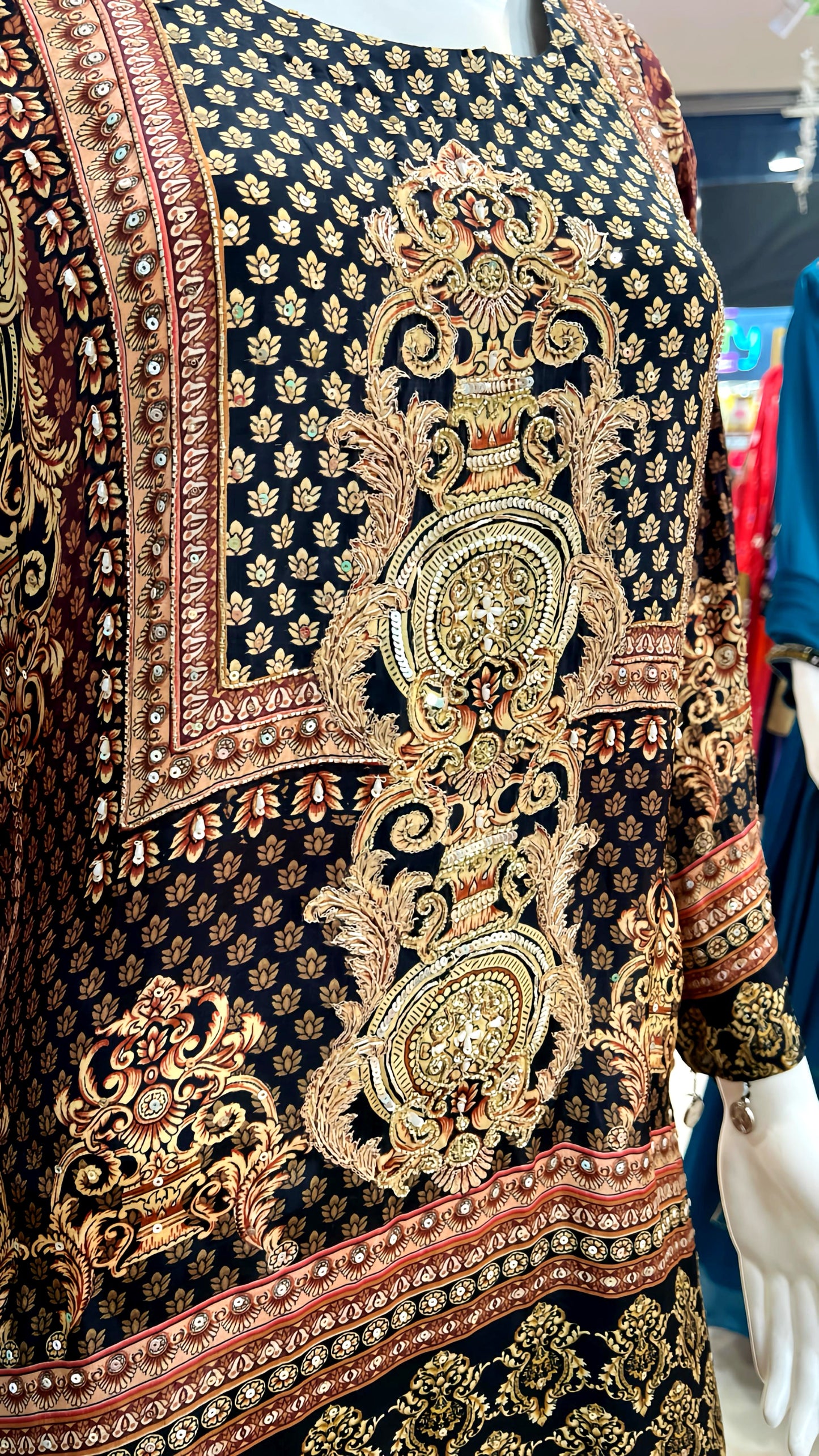 PRANSHI HANDWORK DHOTI SET two colors HOA0116