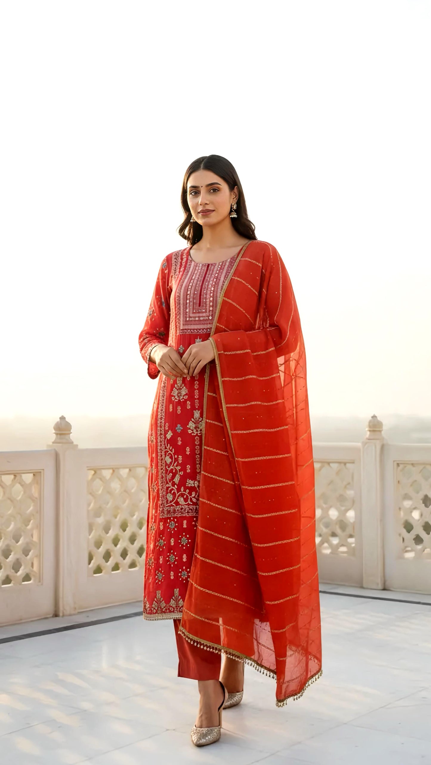 SOFT BROCADE SILK HOA0125