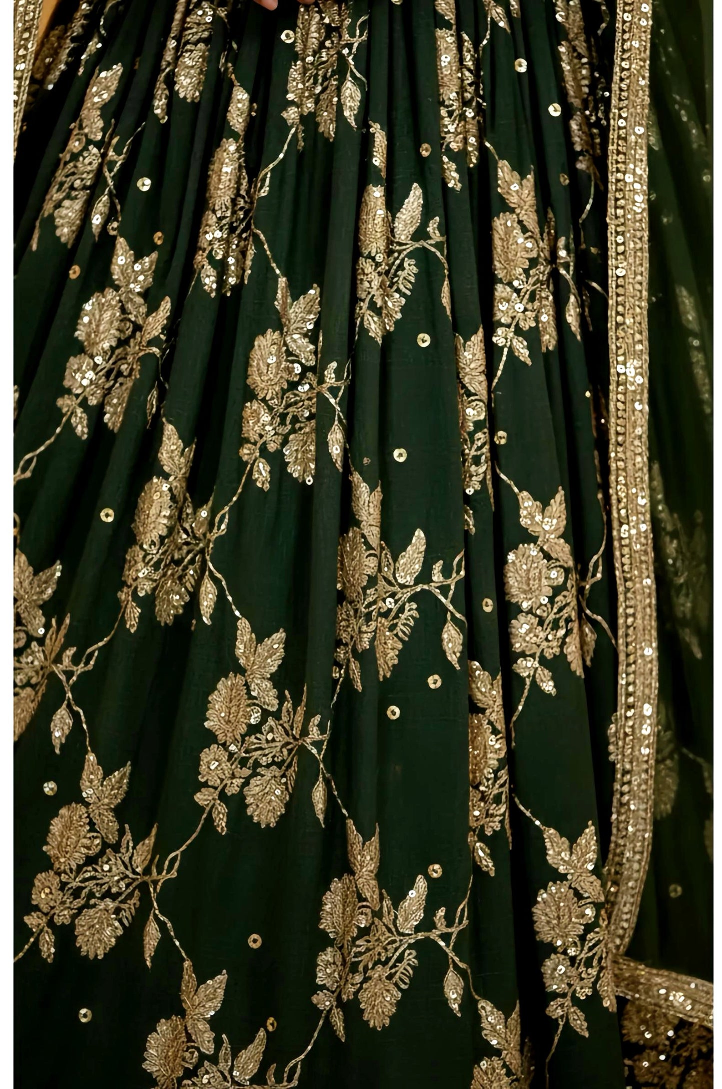 PARTYWEAR BROCADE ZARI WORK HOA0129