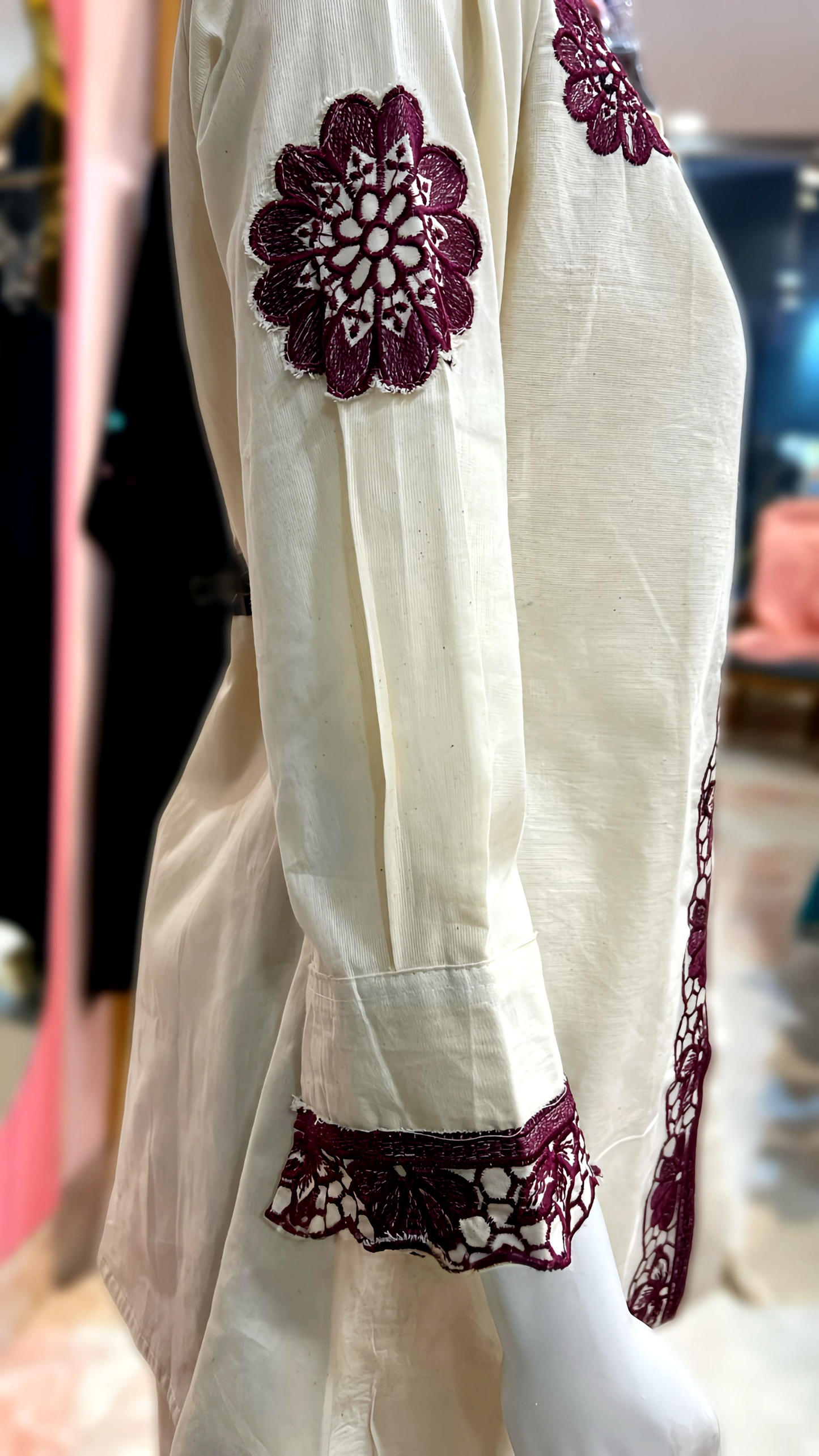 JULIA EMBROIDERED COORD SET HOA0186