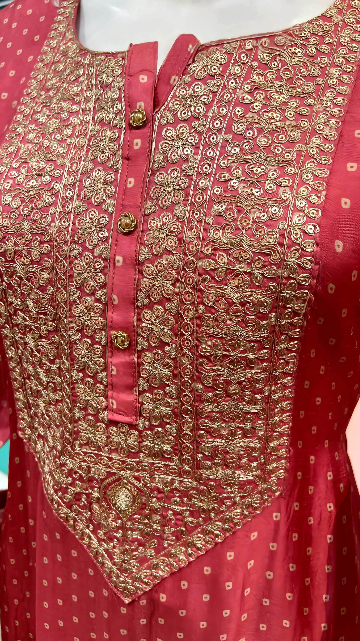 DEEPIKA BANDANI DUPATTA SET HOA0183