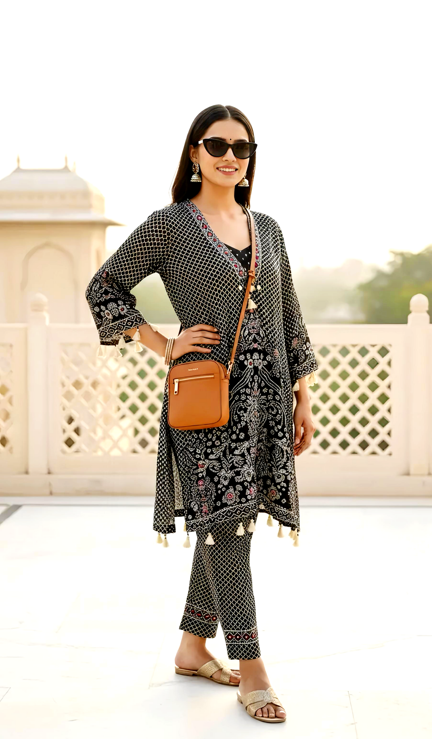 RAAGA PURE GEORGETTE CO-RS SET HOA0204