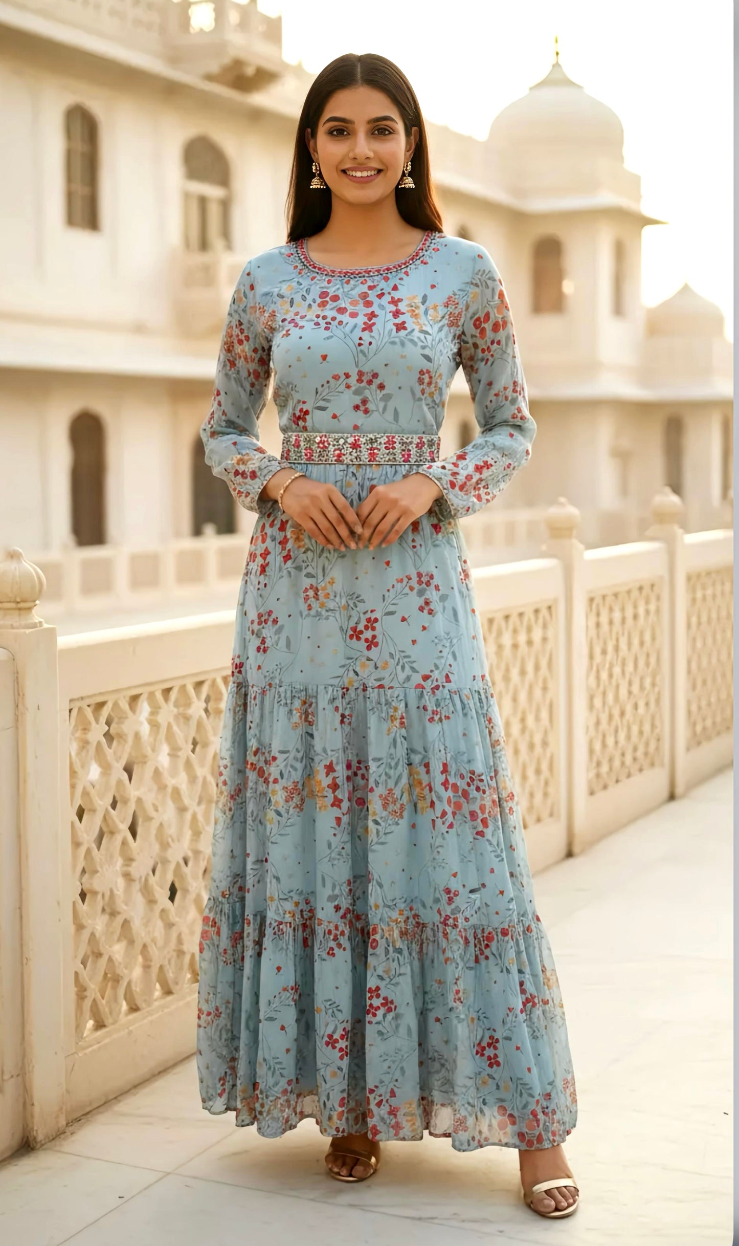 RHIMJHIM Gown  with Handwork Detailing HOA0196