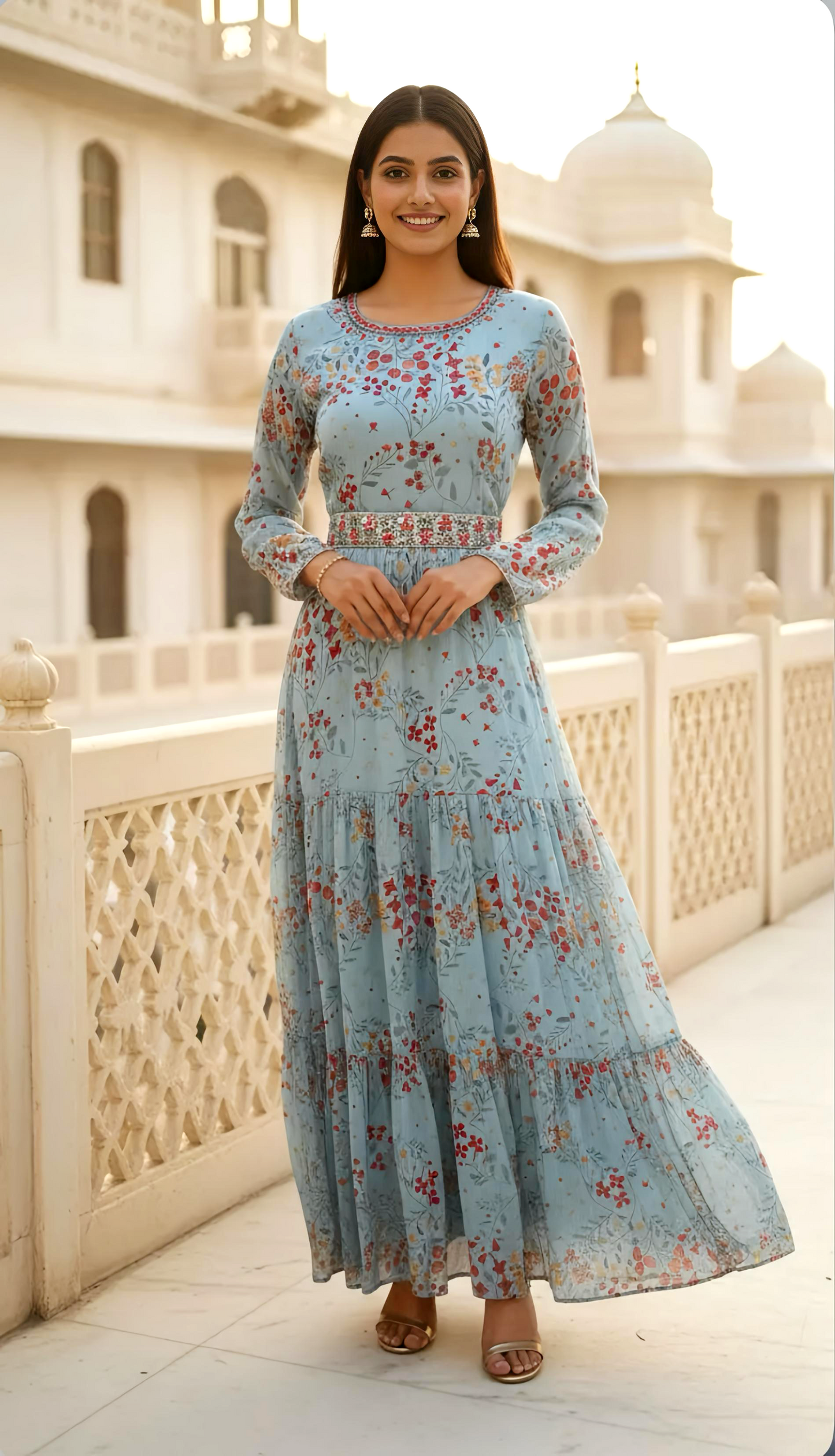 RHIMJHIM Gown  with Handwork Detailing HOA0196
