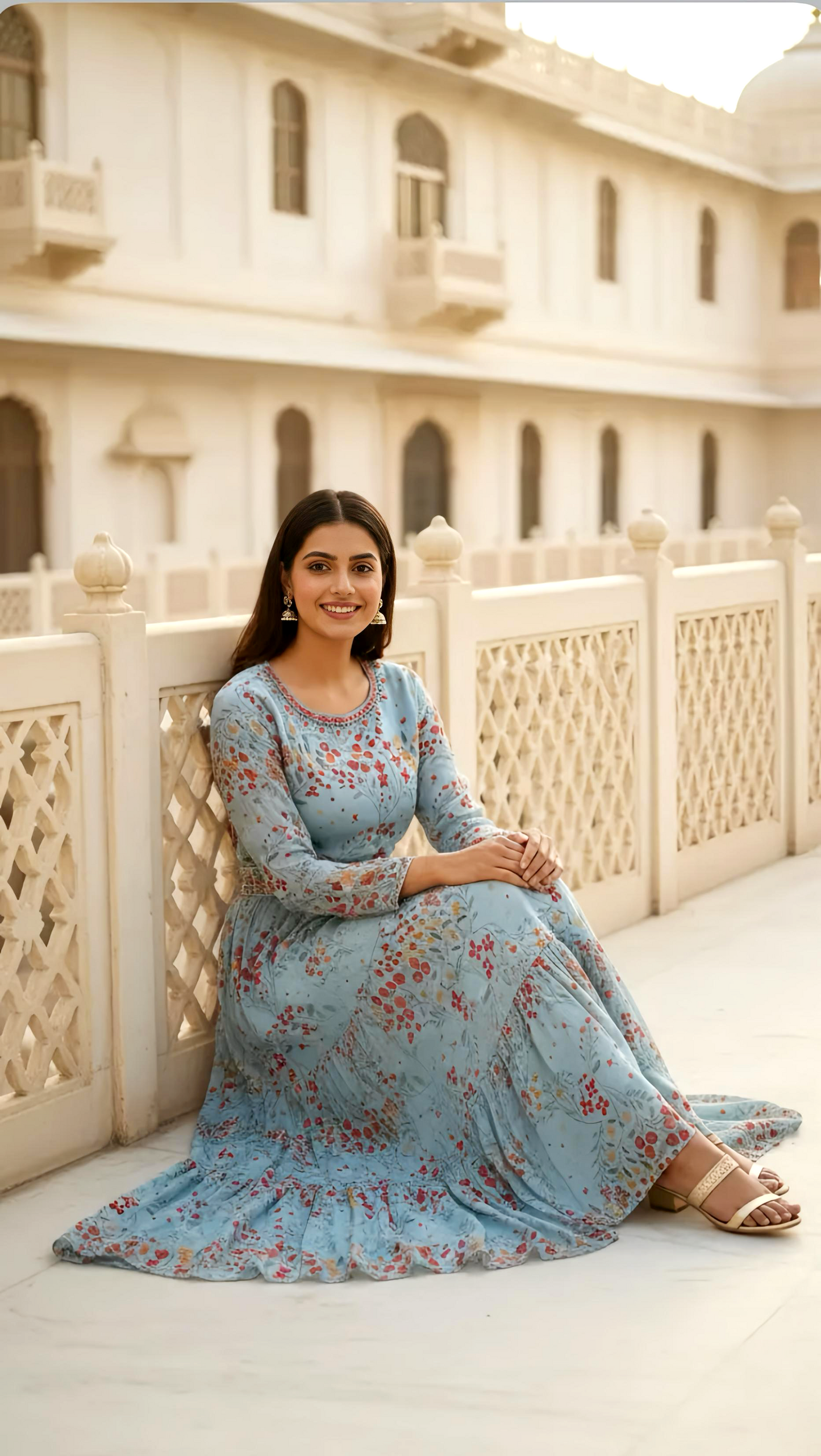 RHIMJHIM Gown  with Handwork Detailing HOA0196