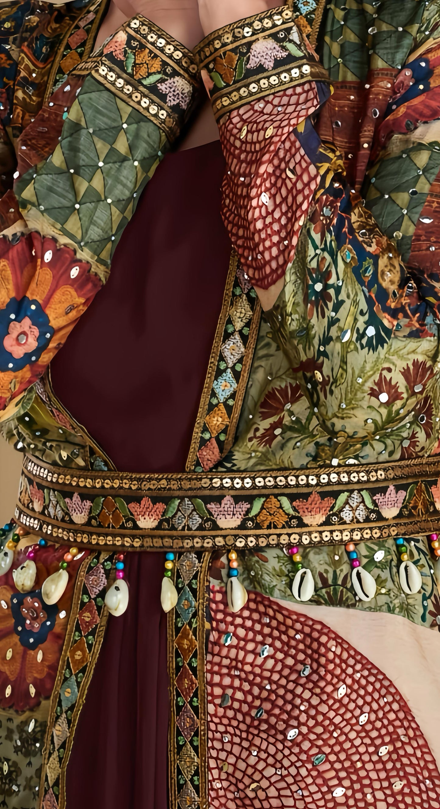 SENORITA INOWESTERN GOWN TRADITIONAL JACKETHOA085