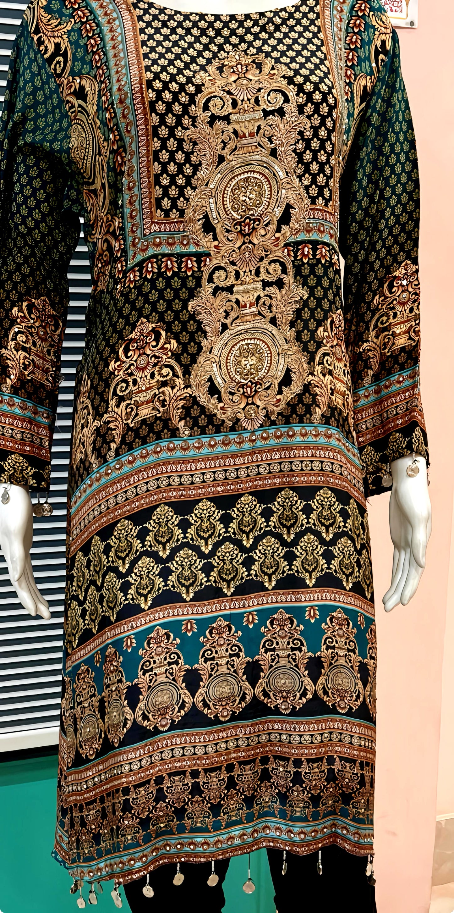 PRANSHI HANDWORK DHOTI SET two colors HOA0116