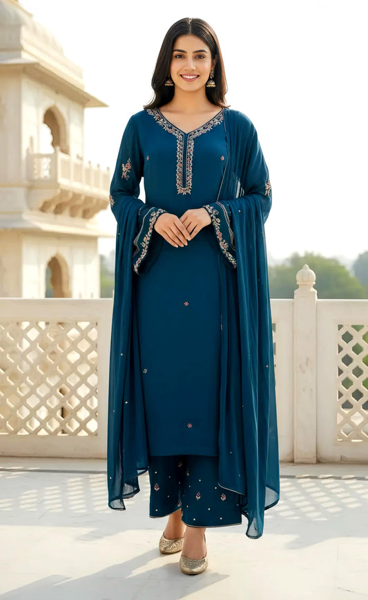 PAKISTANI BELL SLEEVES OUTFIT HOA0149