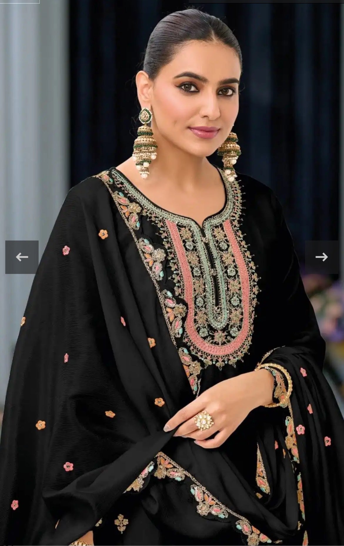 PUNJABI  DESIGNER OUTFIT HOA079