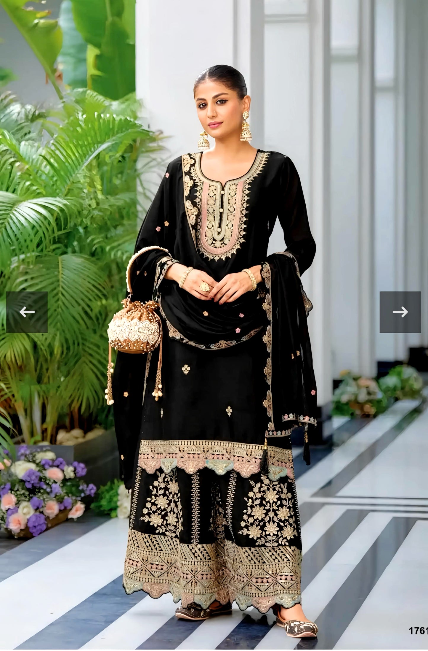 PUNJABI  DESIGNER OUTFIT HOA079
