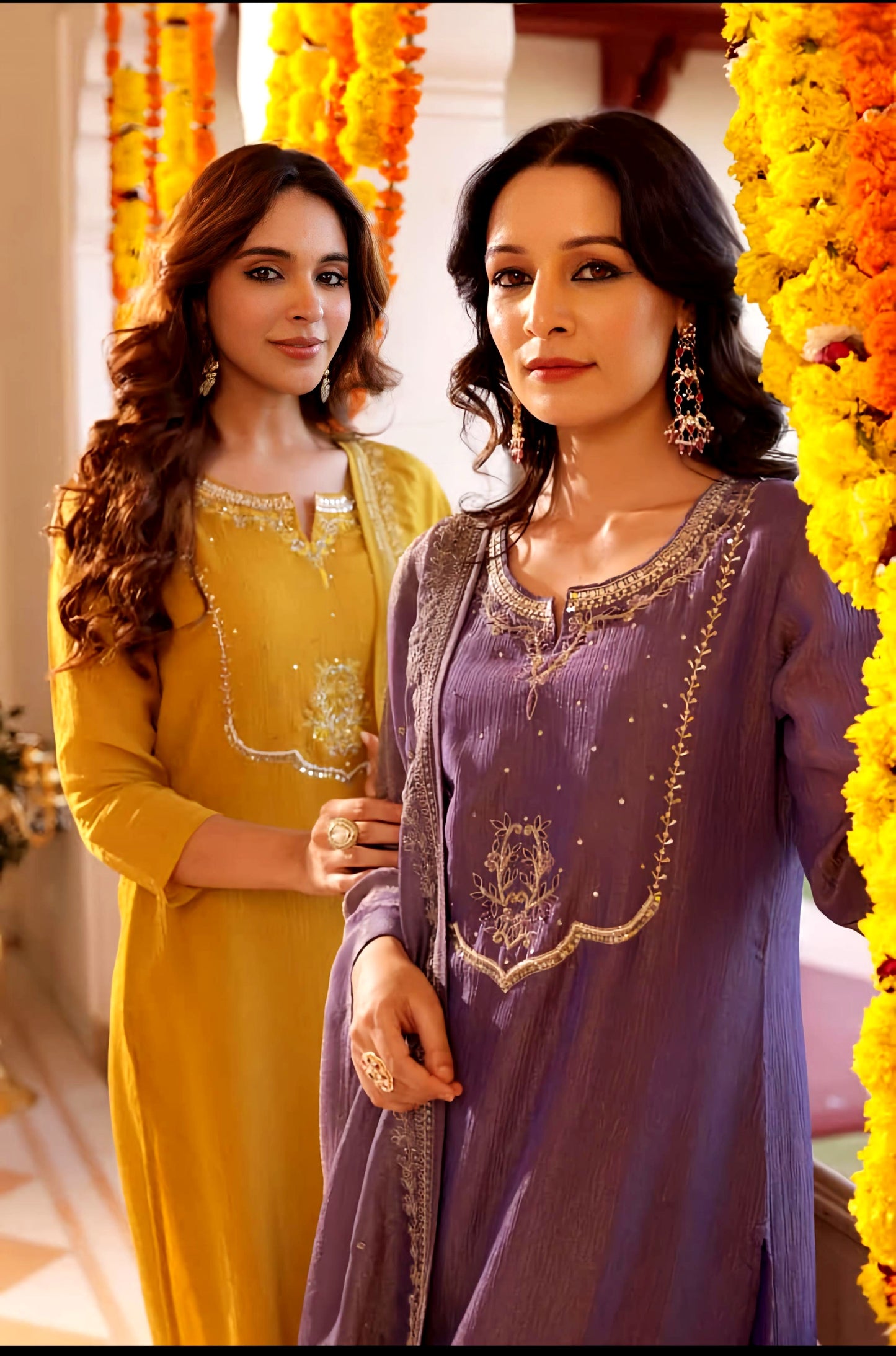 MAHARANI CRUSH TISSUE PREMIUM DUPATTA SET HOA091