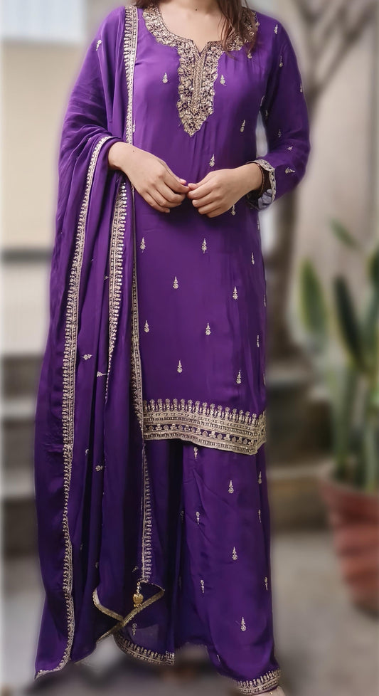 SAHIBA SHARARA SET MAHARANI SET HOA0108
