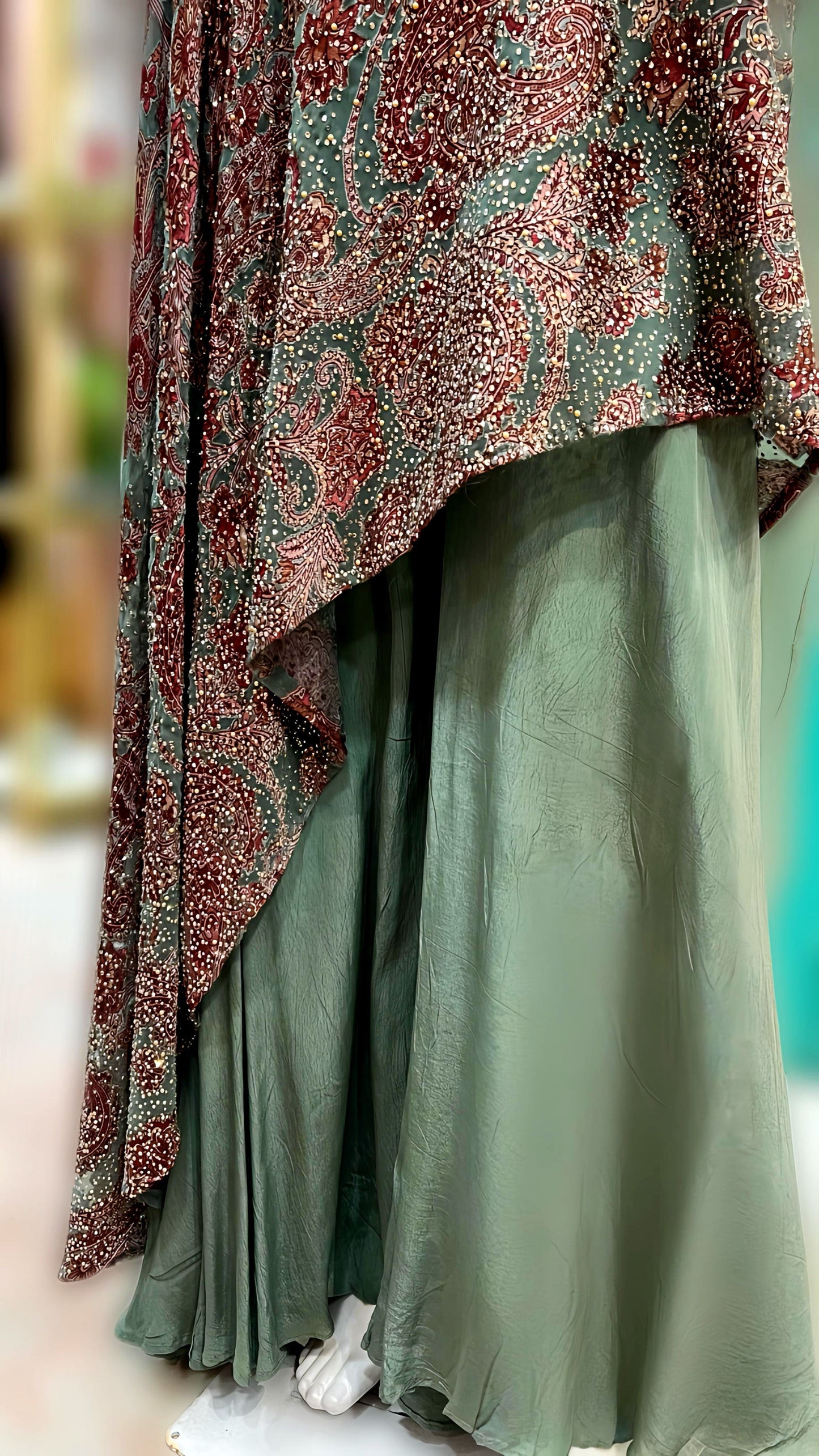 SANJANA ONE STRAP LUXE BLING OUTFIT HOA0157