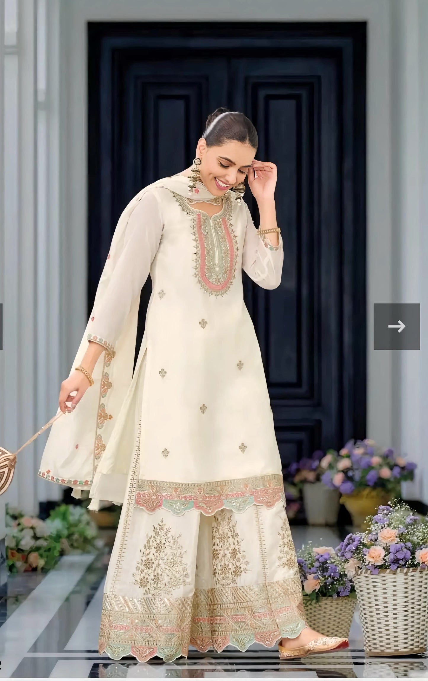 PUNJABI  DESIGNER OUTFIT HOA079