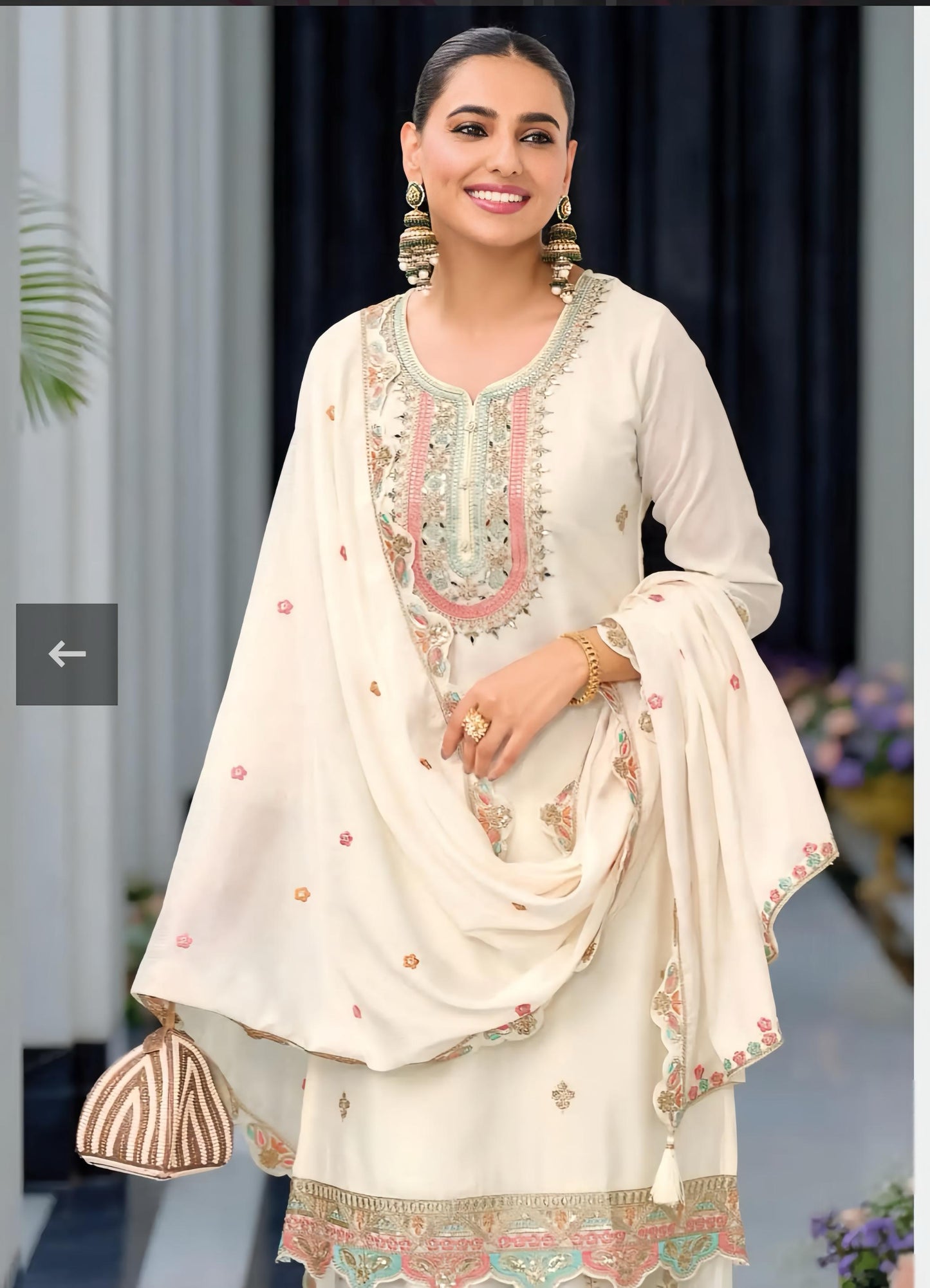 PUNJABI  DESIGNER OUTFIT HOA079