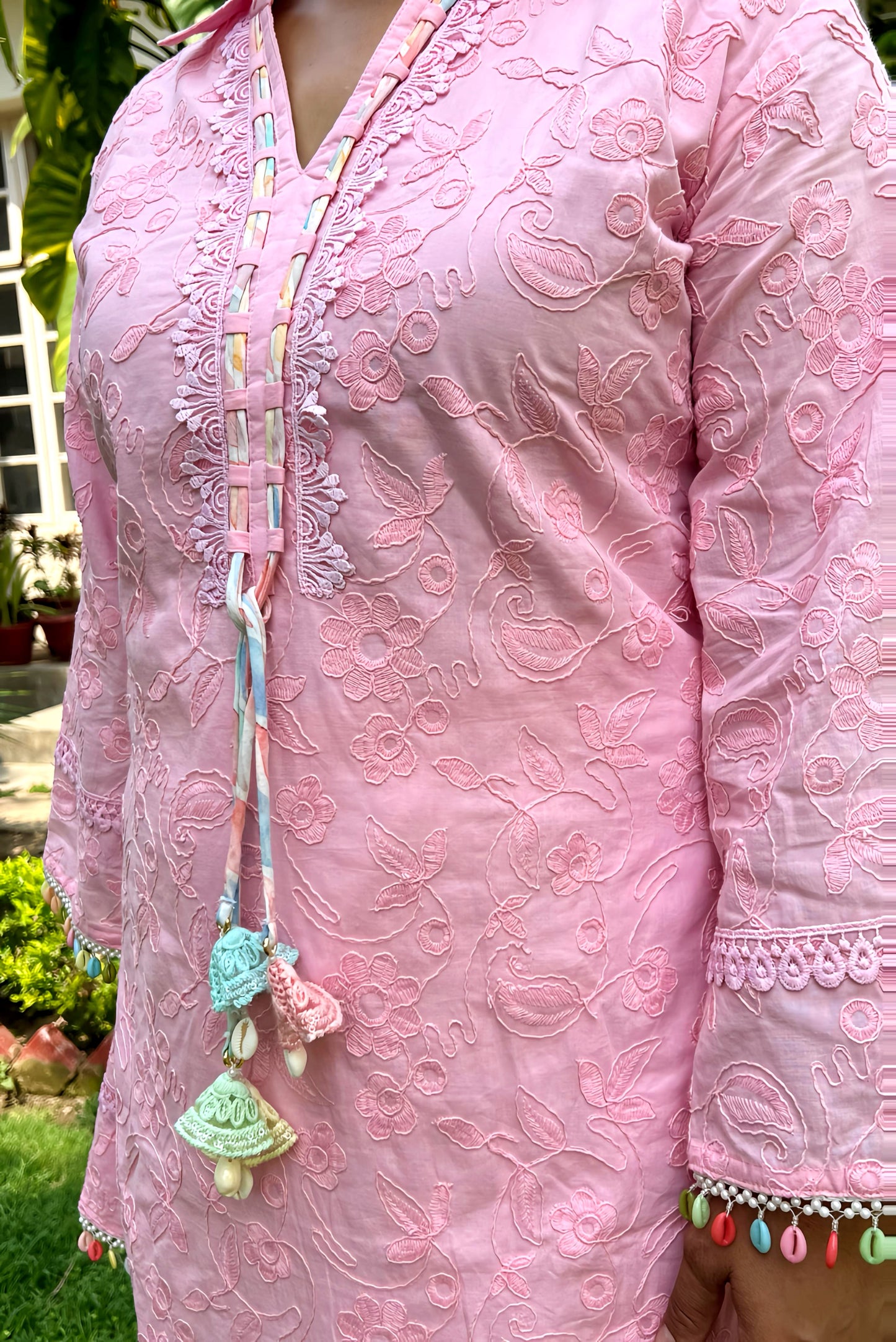 Designer premium cotton coord set HOAO55