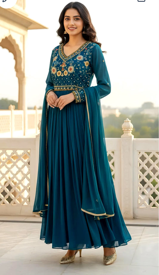 SAMYRA PRETTY DESIGNER GOWN HOA0158