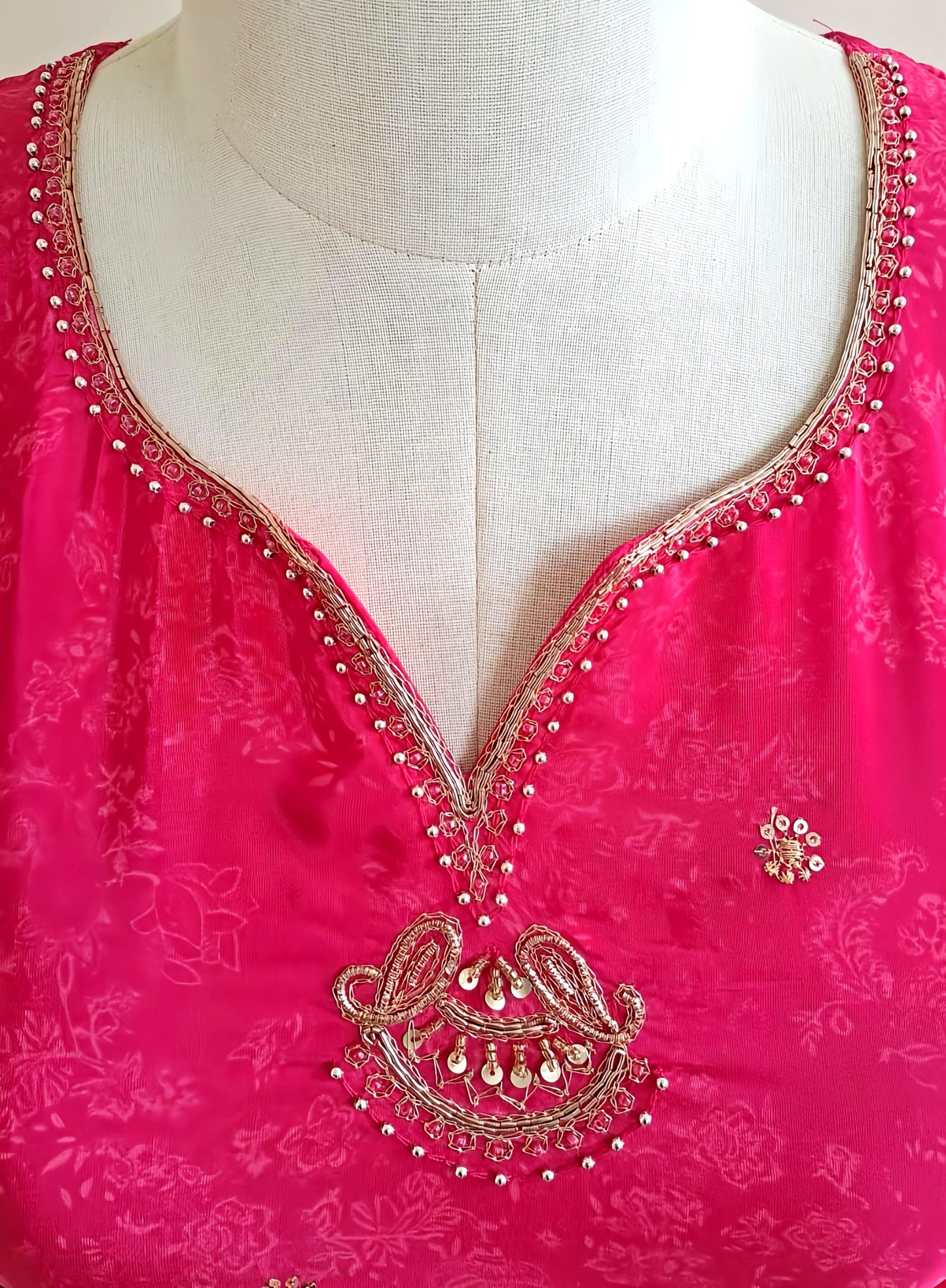 DULHAN PRETTY DUPATTA SET PURE CREPE HOA095