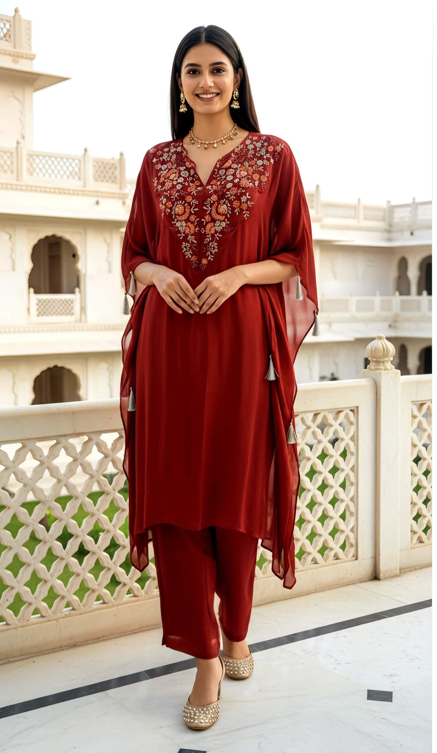 SMRITI BEAUTIFUL KAFTAN SET HOA0151