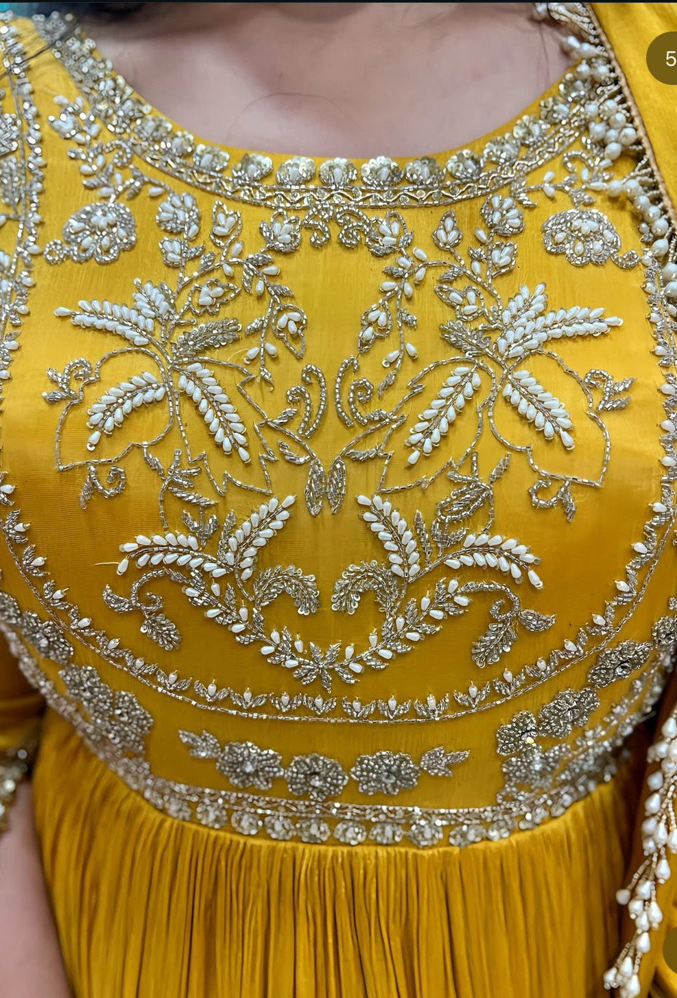 MAHARANI HAND EMBOIDERY GOWN HOA0142