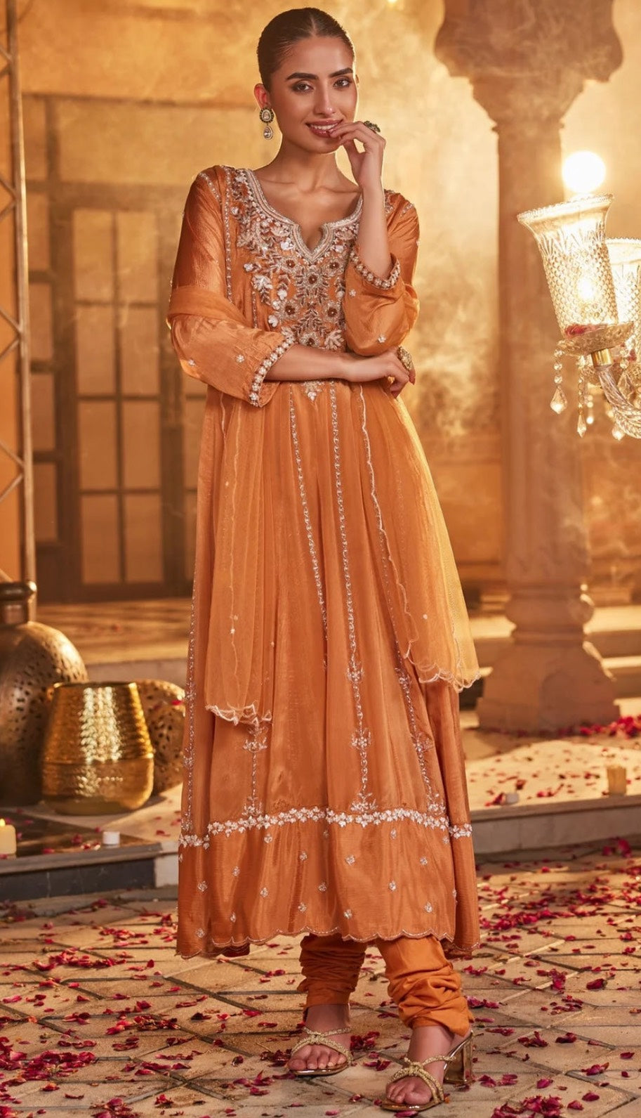 DESIGNER DREAMY ANARKALI GOWN HOA078