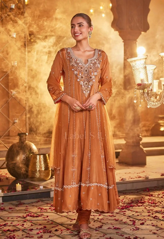 DESIGNER DREAMY ANARKALI GOWN HOA078
