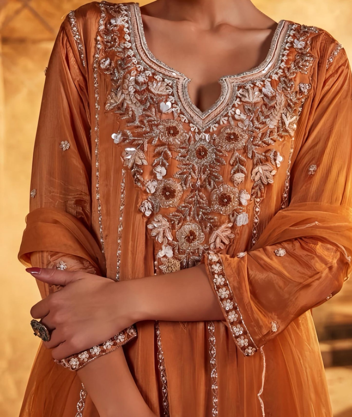 DESIGNER DREAMY ANARKALI GOWN HOA078