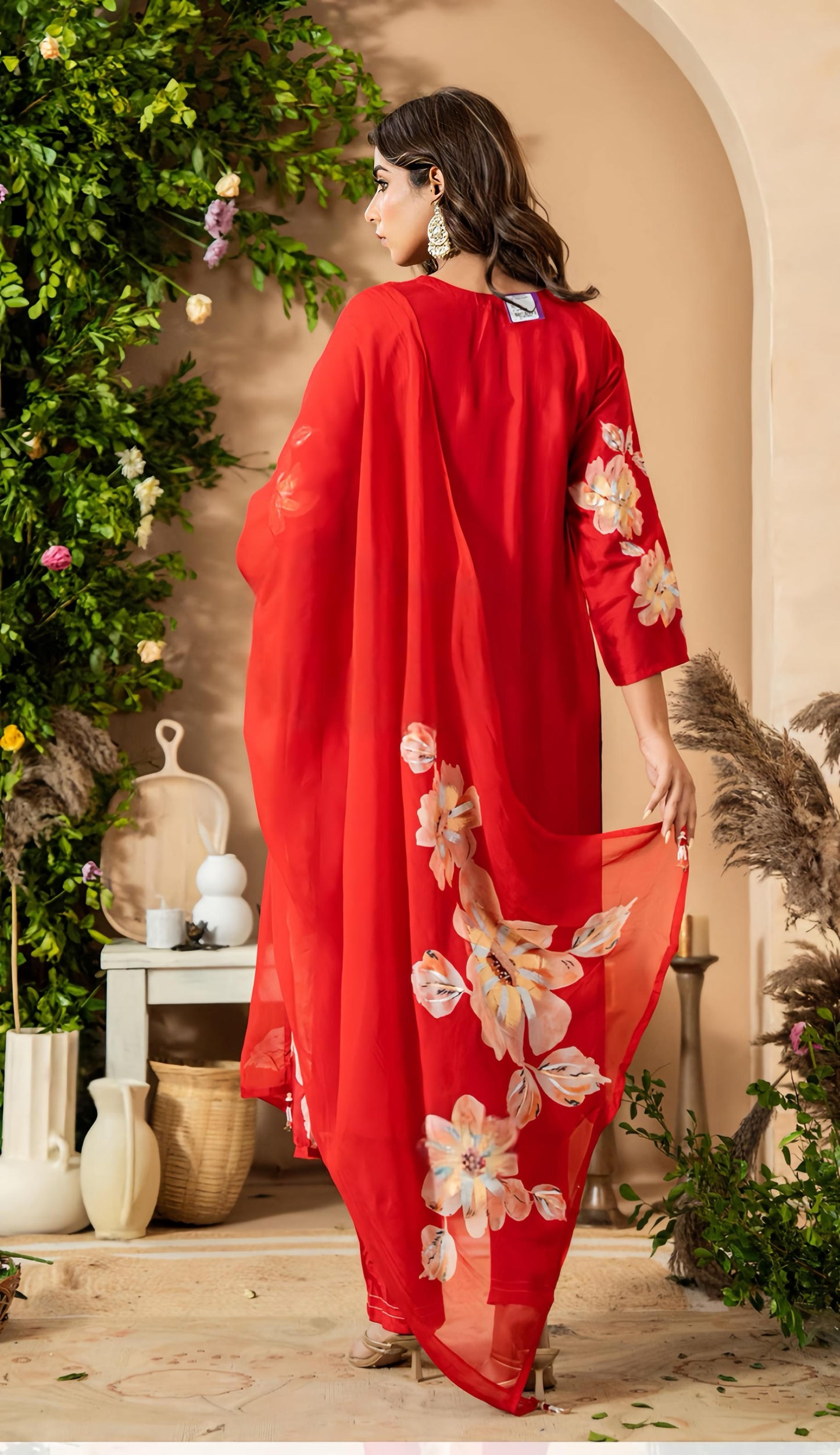 KAREENA KAPOOR INSPIRED PRETTY RED FULL SUIT HOA0100